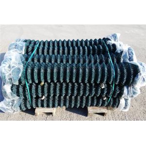 OEM Hot Dipped Galvanized 4mm Chain Link Privacy Fabric 20x20mm