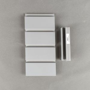Buy cheap Extruding Customized Grey Pvc Slatwall Panels For Garage from wholesalers