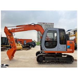Buy cheap Japan Hitachi EX60 Small Excavator In Good Condition With Hammer Line from wholesalers