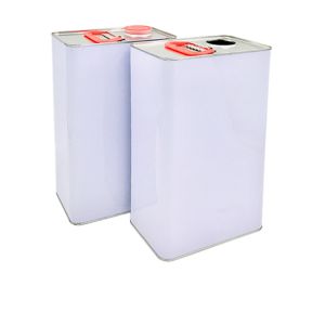 Buy cheap Empty Tinplate 4L Square Tin Can For Paint Packing from wholesalers