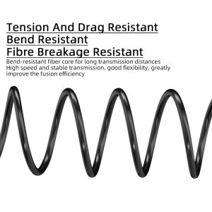 Custom Indoor And Outdoor 1 2 4 Core Drop Cable Gjyxch Ftth Fiber Optica Cable