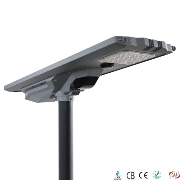 Buy cheap 60W 75W 90W 110W IP65 2 Years Warranty LED Solar Street Light For Garden School Squares from wholesalers