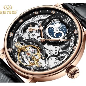 Buy cheap Elegant Appearance Tourbillon Mechanical Watch Moon Phase Mechanical Wrist Watch from wholesalers