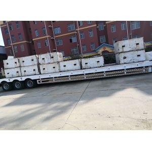 Heavy Mechanical Suspension Low Bed Semi Trailer with 80ton/100tons 3/4 Axles