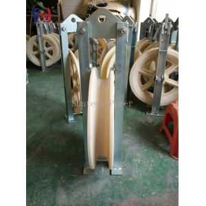 Buy cheap Professional Grade 508 Series Stringing Block with High-Strength Aluminum Alloy for Overhead Conductor Installation from wholesalers