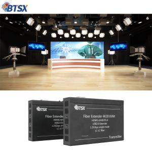 Zero Delay Uncompressed HDMI Fiber Extender 4K KVM Over Fiber Transmitter
