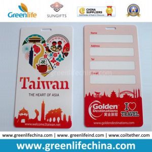 Buy cheap Direct Sign Name Single Plastic PVC Treavel Hange Tag W/Printing from wholesalers