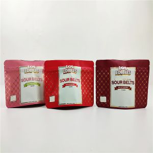 Buy cheap 180mic 3.5g CMYK Mylar Cookie Packaging Pouch Gravure Printing from wholesalers