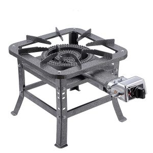 Buy cheap Restaurant Equipment 1 Cylinder Lpg Gas Stove Manual Control Mode from wholesalers