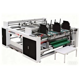 Buy cheap Dual-panel Carton Folding And Gluing Machine For A-E Corrugated Board Packaging Box from wholesalers