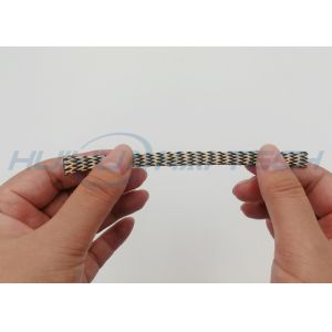 Buy cheap Cross Pattern Flexible Braided Wire Covering Sleeves Reduce Harness Weight product