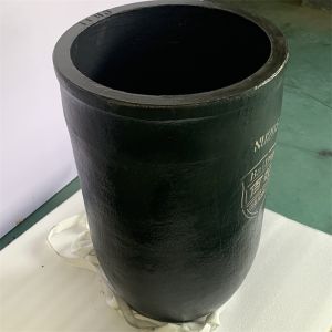 Buy cheap Smooth Surface Zinc Melting Crucible with Customizable Size and Excellent Thermal Shock Resistance Graphite Material from wholesalers