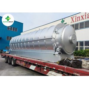 Buy cheap High Efficiency Waste Tyre Pyrolysis To Oil Recycling Machine from wholesalers