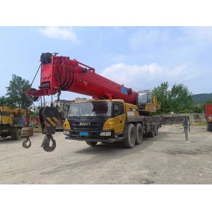 China Used Mobile Crane80-Ton Crane Construction Lifting Equipment with 4 Shafts on sale