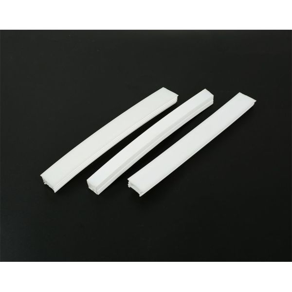 Quality Silicone LED Tube Light Diffuser Customize Profiles Plastic for sale
