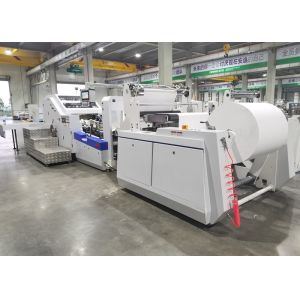 Buy cheap 40gsm 160pcs/Min 600mm Roll Fed Food Bag Making Machine from wholesalers