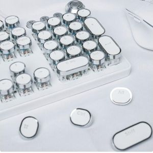 Ergonomic Mechanical PC Keyboard RGB Computer Keyboard Cool High Durability