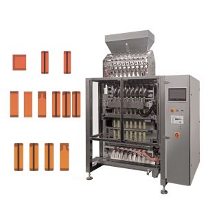 Automatic Multi Lane Tomato Sauce Packing Machine 4 Sides Seal