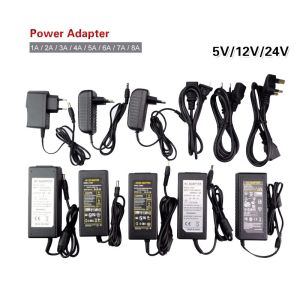AC to DC 12V 24V 1A 2A 3A 5A 6A 8A Switching Power Supply Charger Adapter 5.5x2