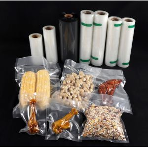 Buy cheap QS Moisture Proof Food Vacuum Pack Rolls Embossed Textured Mesh Customize from wholesalers