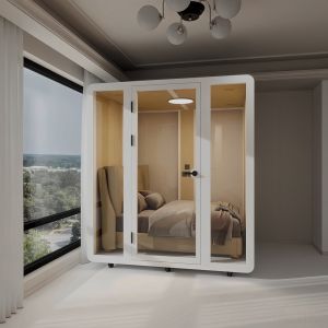 Buy cheap Portable Sleeping Pod with 1 Year Warranty and 110-240V Voltage for Quiet Retreat Space product