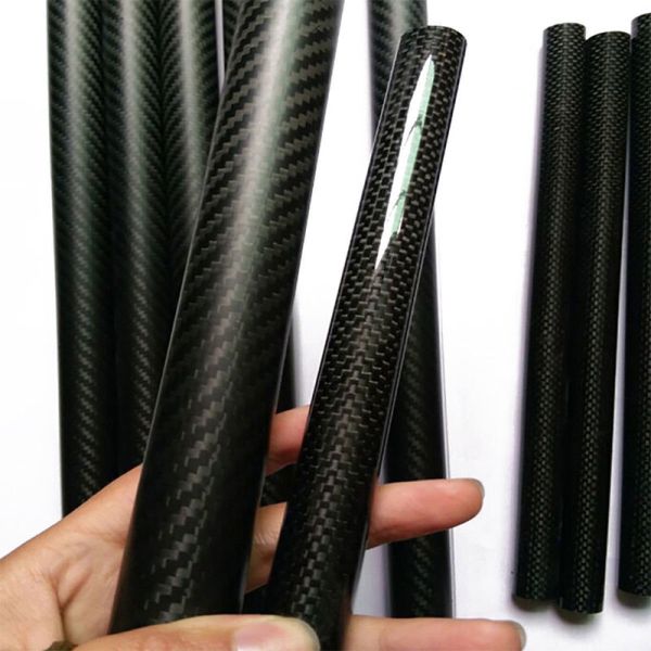 Buy cheap Plain Twill Pultruded Carbon Fiber Tube Aging Resistance from wholesalers