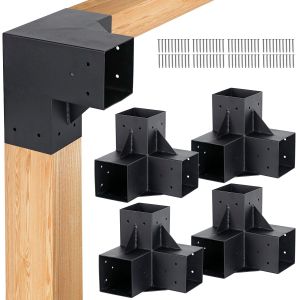 Buy cheap Outdoor Powder Coated Aluminum Pergola Gazebo Kit with 3 Way Right Angle Corner Bracket from wholesalers