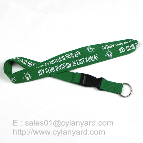 China Printed polyester key holder lanyards, polyester neck lanyard with split key ring, on sale China Printed polyester key holder lanyards, polyester neck lanyard with split key ring, on sale