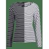 Buy cheap Antumn Women Contrasting Stripes Long Sleeve T-shirt from wholesalers