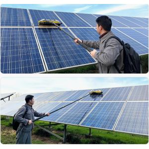 China X53 Solar Panel Washing Equipment PV Washing Solar Cleaning Brush on sale