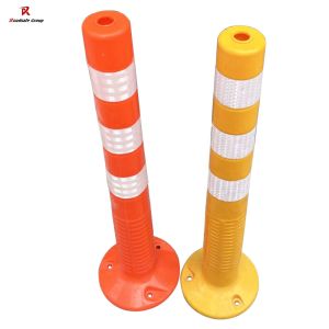 Reflective Spring Post for Clear Warning and Guidance on Roads Your Best Choice