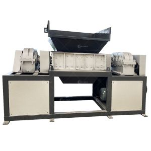 Buy cheap Carbon Steel Material Processing Double Shaft Shredding Machine for Packaging Barrel from wholesalers