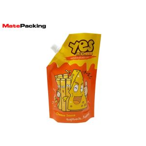 Buy cheap Reusable Spout Doypack Stand Up Pouch , Glossy Liquid Pouch With Spout from wholesalers