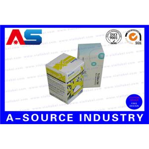 Buy cheap Glossy / Matt Bio Custom 10mL Vial Box Cardboard Moving Boxes For Lab Test boxes for vials from wholesalers