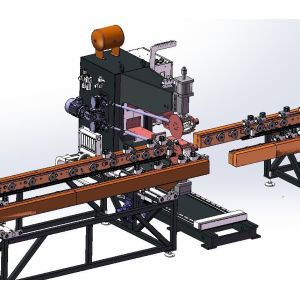 Automatic loading and unloading fully automatic transformer cooler production