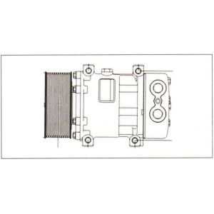 China ALA22334 SANDEN A/C COMPRESSOR SANDEN 4078/4370 A/C COMPRESSOR T1 A/C COMPRESSOR on sale