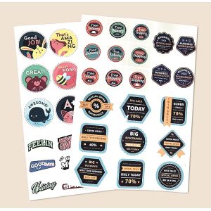 Buy cheap 108gsm Waterproof Pigment Dye Inkjet Matte Coated Label Sticker Paper from wholesalers