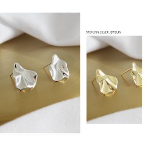 Buy cheap Lanciashow 925 Sterling Silver Studs Earrings Irregular Fine Jewellery from wholesalers