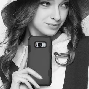 Camera Protection Back Cover Raised Edges Screen Protection For Samsung S8 Plus