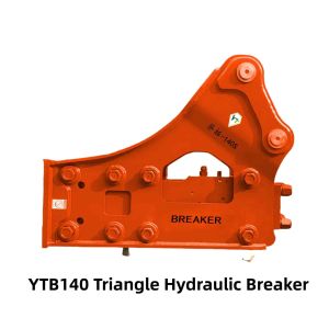 Buy cheap YTB140 Top Type / Triangle Hydraulic Breaker 140 Chisel for 19-26 Ton Excavator from wholesalers