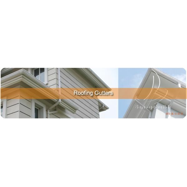  Malaysia PVC Plastic Rain Gutter Best Quality Supplier