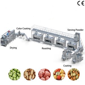 Buy cheap 500-1000kg/h Peanut Coating Machine with Uniform Coating and Even Baking for Cost-Effective Nut Processing from wholesalers