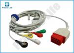 Buy cheap Bionet BM5 ECG Monitor Cable One Piece Type 12 Pins Connector With Snap from wholesalers