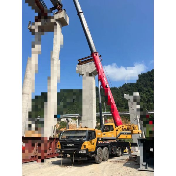 2017 Good Original Condition Top Quality 75t Truck Crane Mobile Crane Euro V Emission Standards Factory Directly Sale
