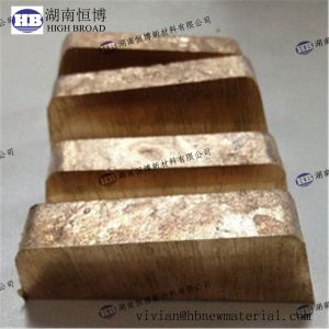 Buy cheap ISO CuTi50 Copper Titanium Master Alloy Improve Alloy from wholesalers