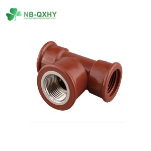 Buy cheap High Pressure Pn16 Red Pipe Fittings Pph Reducing Tee Customized Design Request Sample from wholesalers