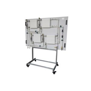 China Educational Equipment Technical Teaching Equipment Trainer Radiator Training Panel on sale