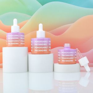 Buy cheap Custom Glass Dropper Bottle 30ML 50ML Silk Screen from wholesalers