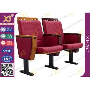 Buy cheap Molded Foam Low Back Stadium Theater Seating With MDF Writing Pad Spring Return​ from wholesalers