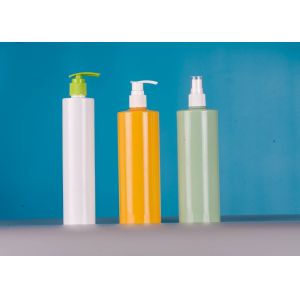 Empty White Plastic Shampoo Bottle 550ml With Lotion Pump